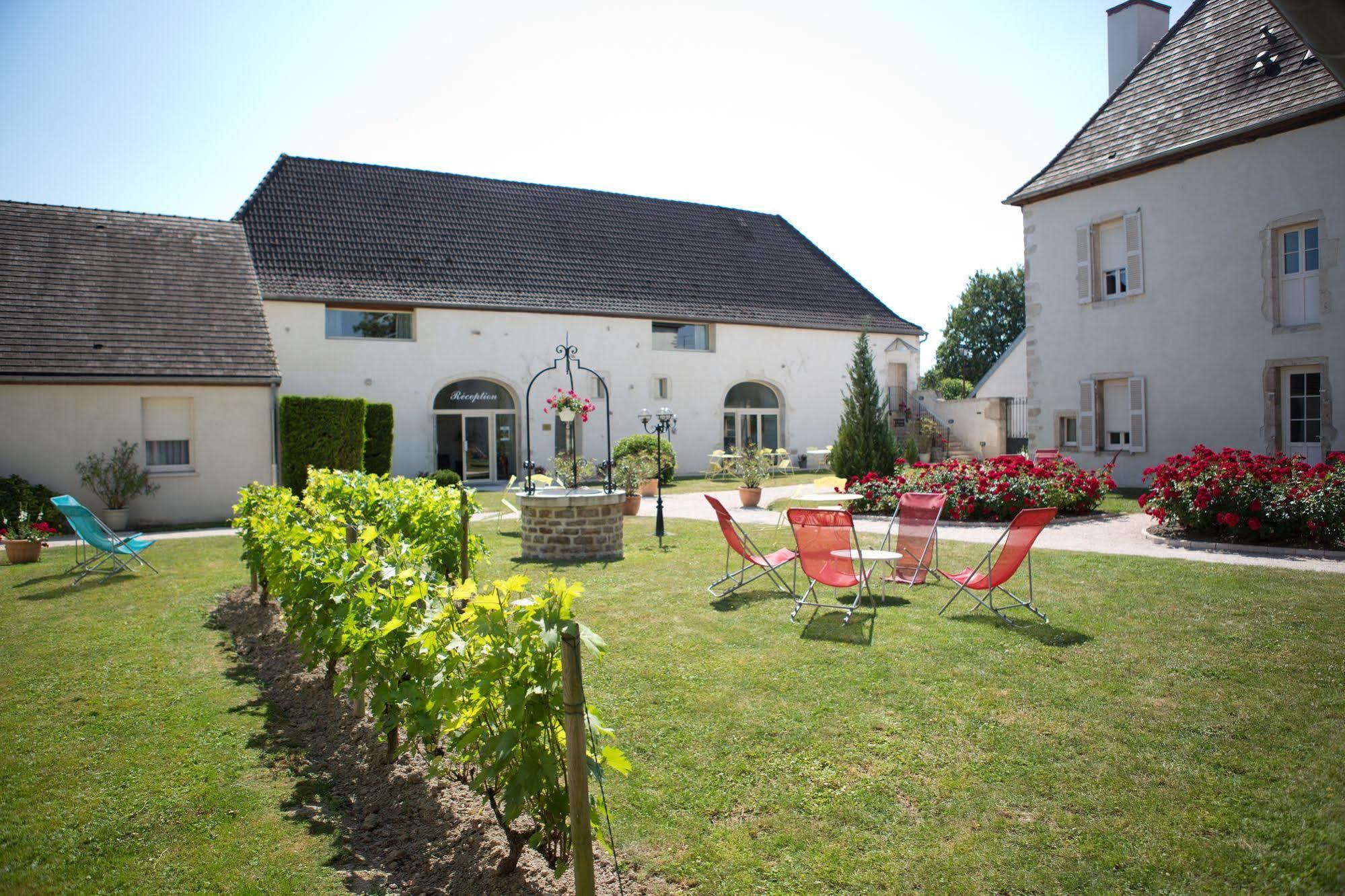 Hotel L'Oree Des Vignes Gilly-les-Citeaux ภายนอก รูปภาพ